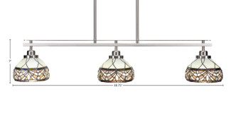 Odyssey Three Light Island Pendant (2636-BN-9485)