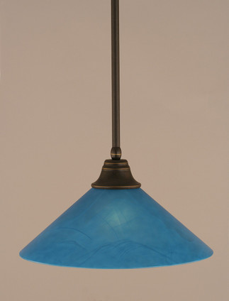 Toltec Lighting - 26-DG-415 - One Light Pendant - Any - Dark Granite