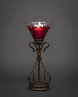 Toltec Lighting - 31-BRZ-756 - One Light Table Lamp - Swan - Bronze
