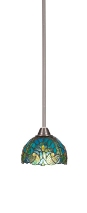 Toltec Lighting - 3401-BN-9925 - One Light Mini Pendant - Paramount - Brushed Nickel