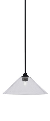 Toltec Lighting - 3401-MB-308 - One Light Mini Pendant - Paramount - Matte Black