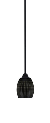 Toltec Lighting - 3401-MB-4029 - One Light Mini Pendant - Paramount - Matte Black