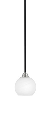 Toltec Lighting - 3401-MBBN-4101 - One Light Mini Pendant - Paramount - Matte Black & Brushed Nickel