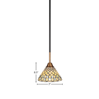 Paramount One Light Mini Pendant (3401-MBBR-9415)