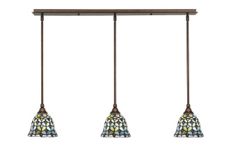 Toltec Lighting - 36-BRZ-9965 - Three Light Mini Pendant - Any - Bronze