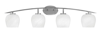 Toltec Lighting - 3724-GP-4811 - Four Light Bath Bar - Kurve - Graphite
