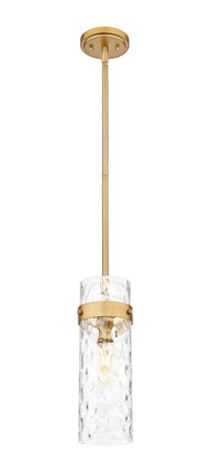 Fontaine One Light Pendant (7002P5-ROD-RB)