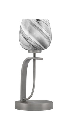 Toltec Lighting - 39-GP-4819 - One Light Table Lamp - Cavella - Graphite