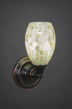 Toltec Lighting - 40-BC-406 - One Light Wall Sconce - Any - Black Copper