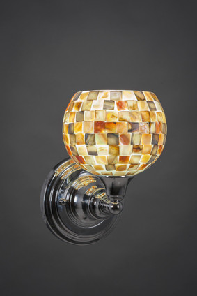 Toltec Lighting - 40-CH-407 - One Light Wall Sconce - Any - Chrome