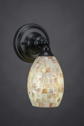 Toltec Lighting - 40-MB-406 - One Light Wall Sconce - Any - Matte Black