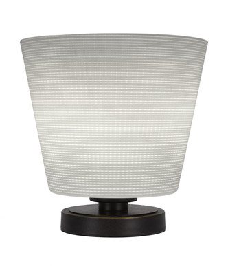 Toltec Lighting - 51-DG-4081 - One Light Table Lamp - Luna - Dark Granite