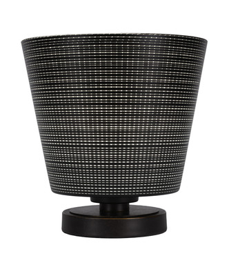 Toltec Lighting - 51-DG-4089 - One Light Table Lamp - Luna - Dark Granite