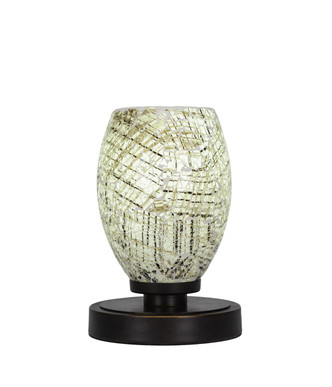Toltec Lighting - 51-DG-5054 - One Light Table Lamp - Luna - Dark Granite