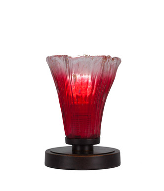 Toltec Lighting - 51-DG-726 - One Light Table Lamp - Luna - Dark Granite