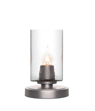 Toltec Lighting - 51-GP-530 - One Light Table Lamp - Luna - Graphite
