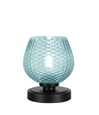 Toltec Lighting - 51-MB-4605 - One Light Accent Lamp - Luna - Matte Black