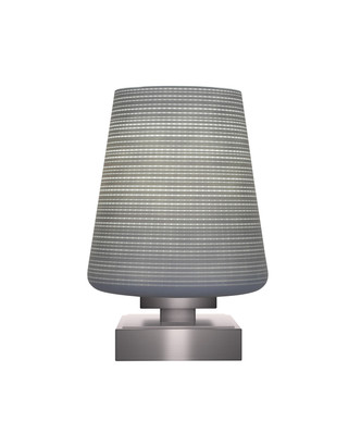 Toltec Lighting - 52-GP-4032 - One Light Table Lamp - Luna - Graphite