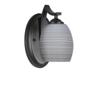Toltec Lighting - 551-MB-4022 - One Light Wall Sconce - Zilo - Graphite
