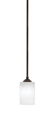 Toltec Lighting - 560-DG-3001 - One Light Mini Pendant - Zilo - Dark Granite