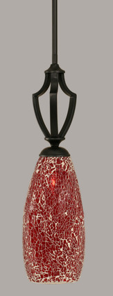 Toltec Lighting - 561-MB-5066 - One Light Mini Pendant - Zilo - Matte Black