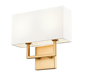 Saxon Two Light Wall Sconce (815-2S-RB)