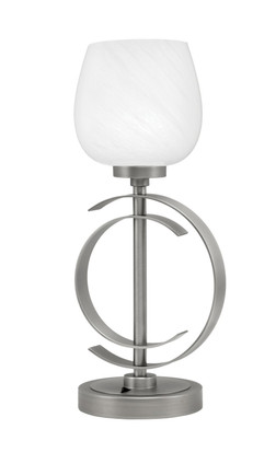 Toltec Lighting - 56-GP-4811 - One Light Accent Lamp - Accent Lamps - Graphite