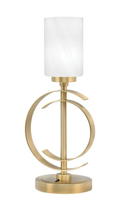 Toltec Lighting - 56-NAB-3001 - One Light Accent Lamp - Accent Lamps - New Age Brass