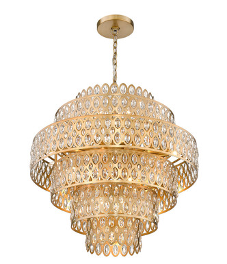 Dealey 17 Light Chandelier (822P32-HB)