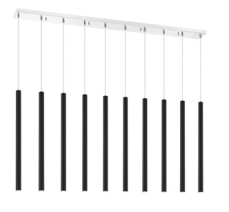 Forest LED Linear Chandelier (917MP24-MB-LED-10LCH)