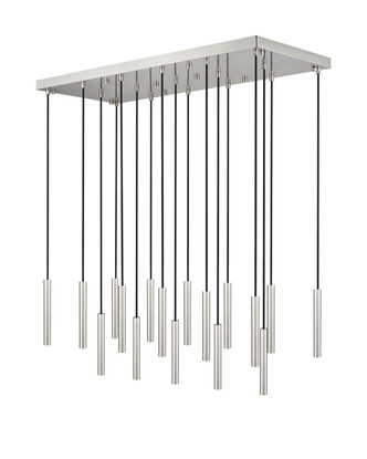 Forest LED Linear Chandelier (919MP12-17L-BN-LED)