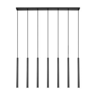 Forest LED Linear Chandelier (919MP24-7L-MB-LED)
