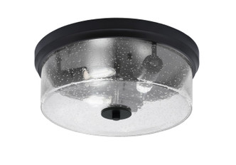 Toltec Lighting - 834-MB-0 - Three Light Flush Mount - Flush Mounts - Matte Black