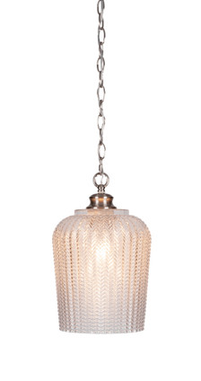 Toltec Lighting - 91-BN-4280 - One Light Pendant - Cordova - Brushed Nickel