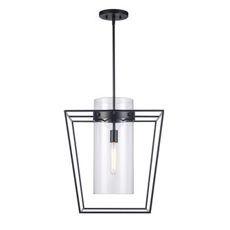 Trans Globe Imports - 11392 BK - One Light Pendant - Nova - Black
