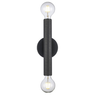 Trans Globe Imports - 22302 BK - Two Light Wall Sconce - Auburn - Black
