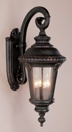 Trans Globe Imports - 5045 RT - Four Light Wall Lantern - Commons - Rust