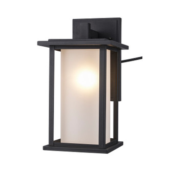 Trans Globe Imports - 51402 BK - One Light Outdoor Wall Mount - Shaakar - Black