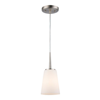 Trans Globe Imports - 71890 BN - One Light Pendant - Brushed Nickel