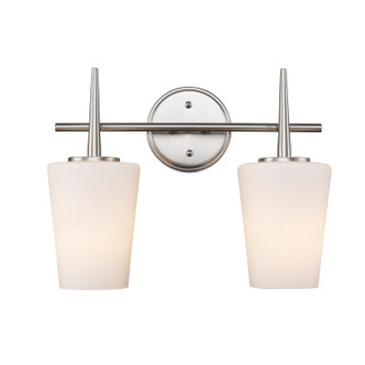 Trans Globe Imports - 71892 BN - Two Light Wall Sconce - Brushed Nickel