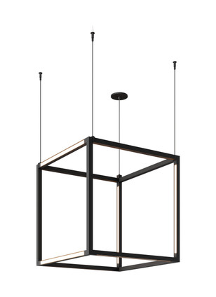 Visual Comfort Architectural - 700BRXCL93024BR - LED Pendant - Brox - Nightshade Black