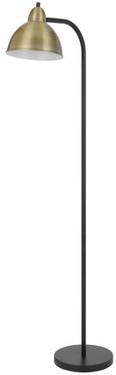 Cal Lighting - EC-1008FL - One Light Floor Lamp - Morley - Bk/Ab