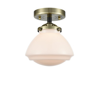 manufacturer_finish:Black Antique Brass|manufacturer_glass:Matte White Olean|light_output:245.00lm|color_temperature:2100K|cri:98