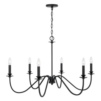 Weston Six Light Chandelier (AA1029MB)