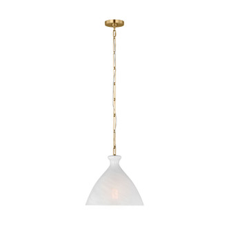 Visual Comfort Studio - AEP1081BBSWSG - One Light Pendant - Athena - Burnished Brass