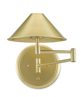 Seton Brass Swing-Arm Wall Sconce LED Wall Sconce