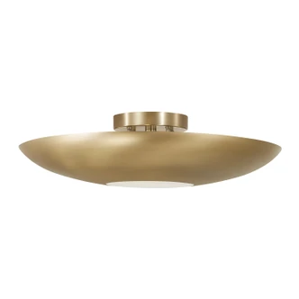 Capital Lighting - 257741AD - Four Light Semi Flush Mount - Gia - Aged Brass