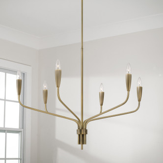 Palmer Six Light Chandelier (460461ANB)