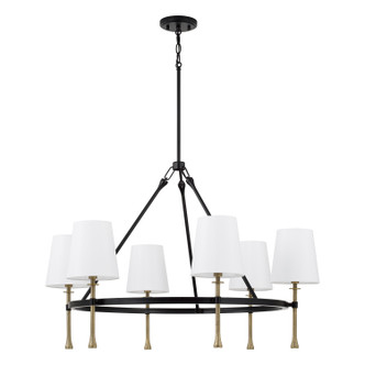 Hollis Six Light Chandelier (460761MBG-717)