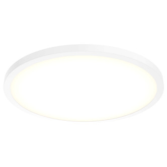 Dals - CFLEDR24-CC-V-WH - One Light Flush Mount - Delta - Matte white